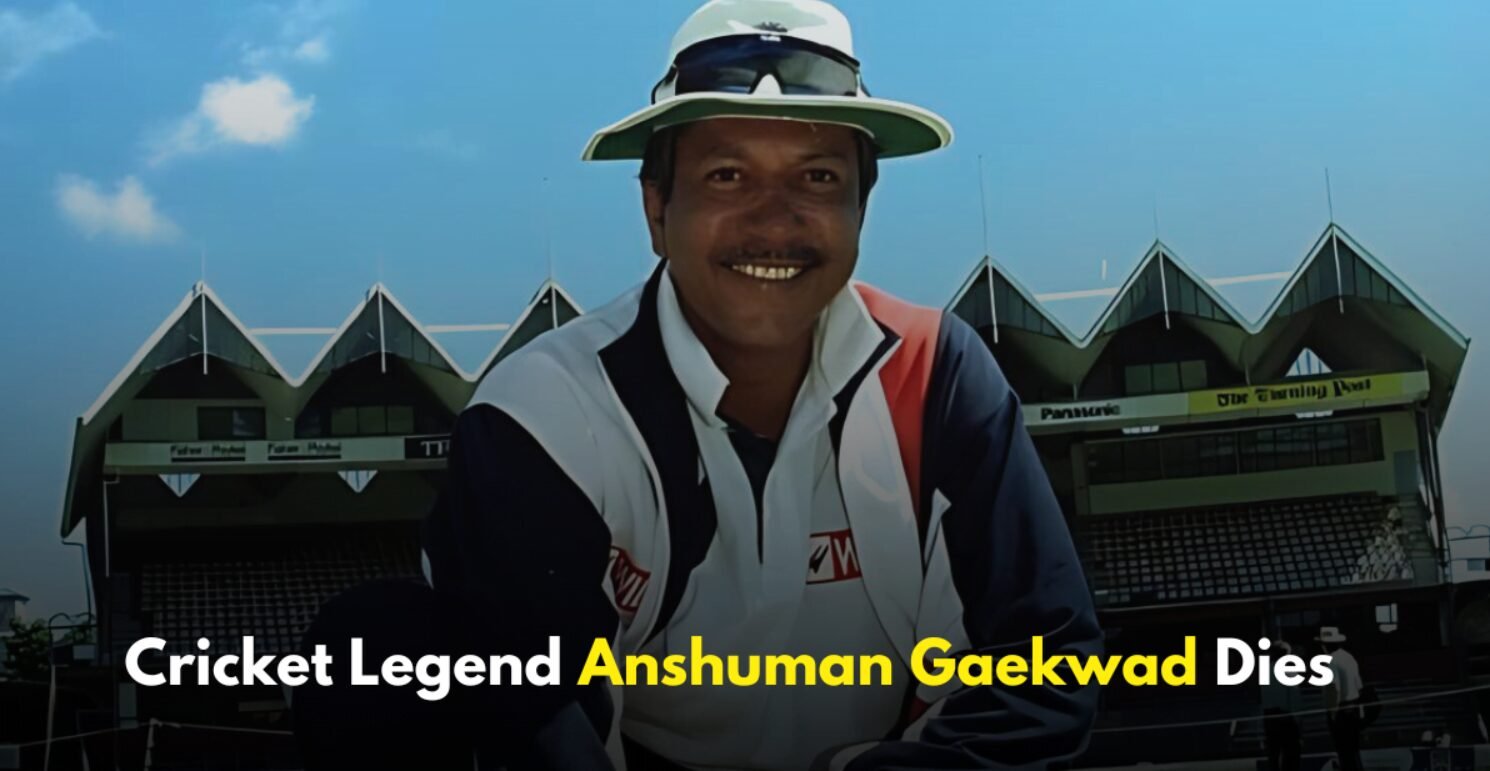 Anshuman Gaekwad, a revered figure in Indian cricket, known for his bravery and contributions as a player, coach, and selector.