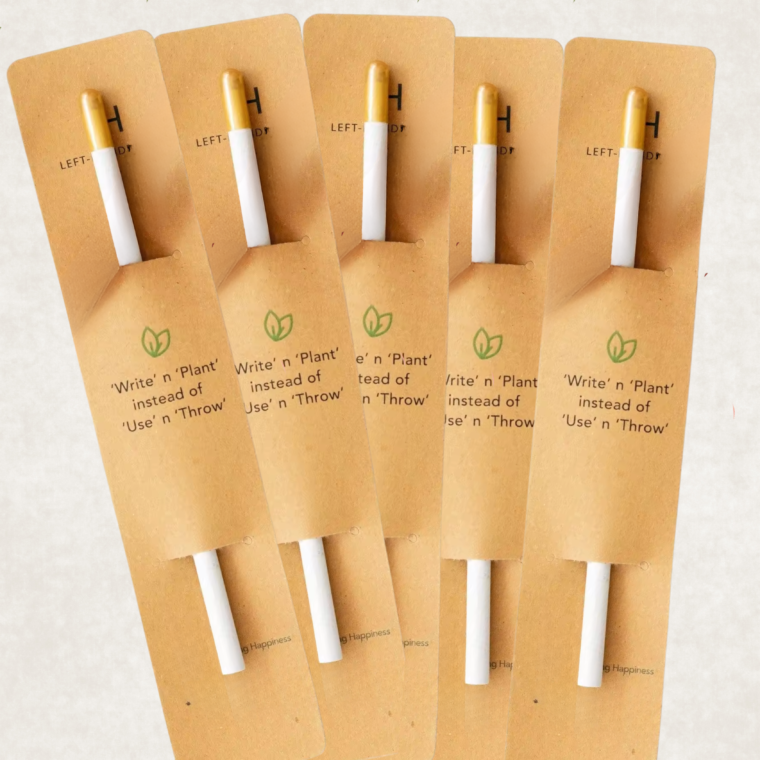 Plantable Seed Pencils - Made With 100% Recycled Paper