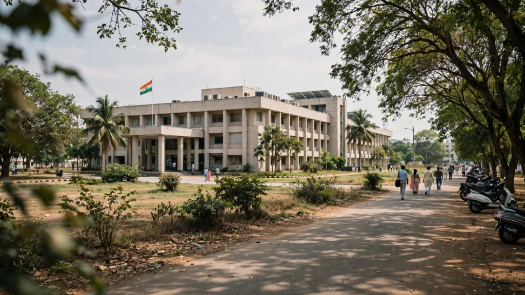 Government administrative building in Andhra Pradesh.