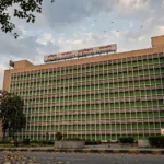 AIIMS New Delhi building.