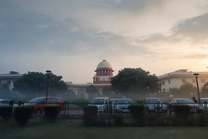 Supreme Court of India building in New Delhi