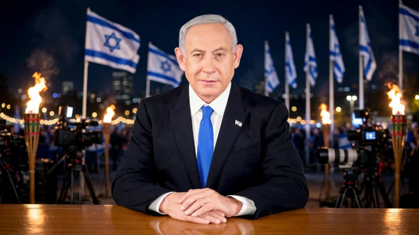 Photo: Avi Ohayon / Government Press Office of Israel via Wikimedia Commons (background composite)
