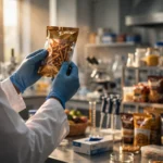 Representational image: food safety inspection of packaged food products