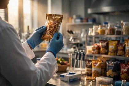 Representational image: food safety inspection of packaged food products