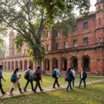 IIT campus ahead of the December placement season