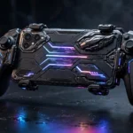 Infinix GT 50 Pro gaming smartphone with GT NX Controller (AI-generated illustrative image)