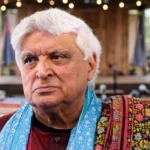 Javed Akhtar at a literary event.