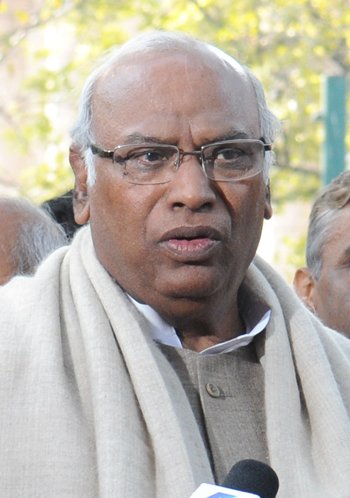 Congress president Mallikarjun Kharge. Photo: Wikimedia Commons (archive photo).