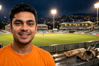 Photo: Tata IPL 2022 / Wikimedia Commons (CC BY 3.0), background composite.
