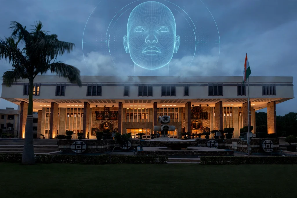 Delhi High Court - AI deepfake impersonation case illustration