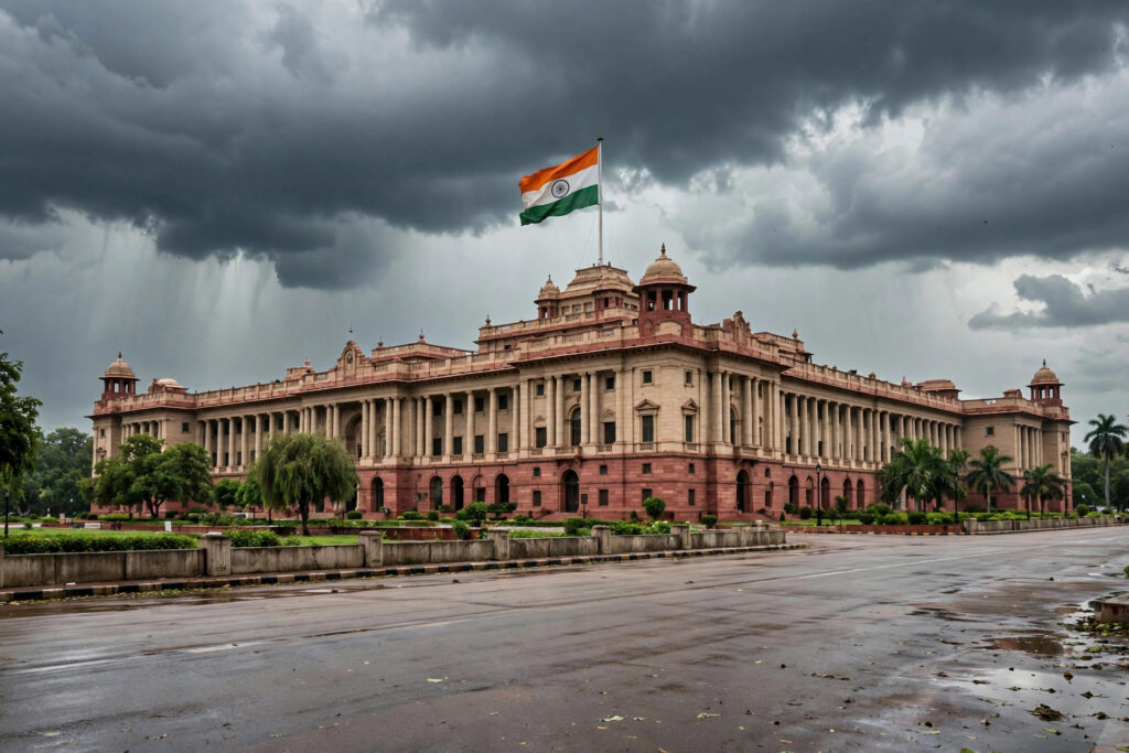 Election Commission of India building in New Delhi