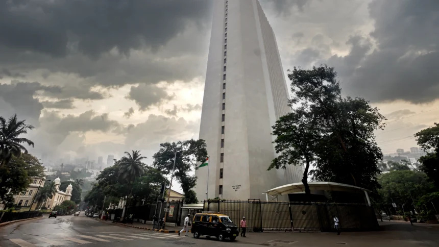 Reserve Bank of India tower in Mumbai