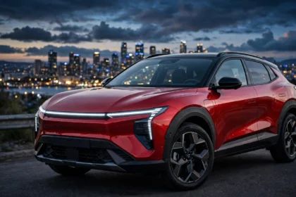 Hyundai Bayon red compact SUV unveiled ahead of October 26 India launch (AI-generated representative visual)