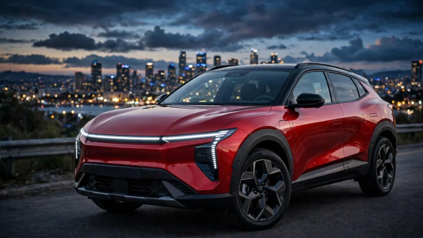 Hyundai Bayon red compact SUV unveiled ahead of October 26 India launch (AI-generated representative visual)