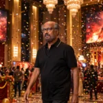 Rajinikanth. Photo: Bollywood Hungama / Wikimedia Commons (CC BY 3.0), background composite