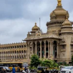 Vidhana Soudha in Bengaluru, the seat of the Karnataka government