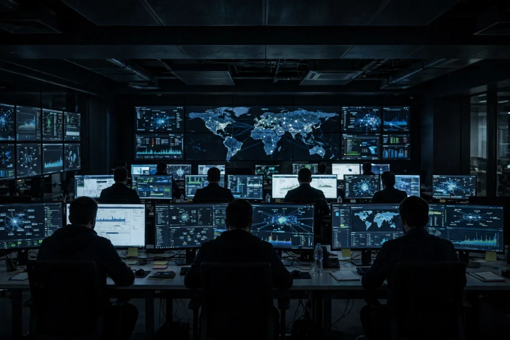 Cybersecurity operations centre, representative image