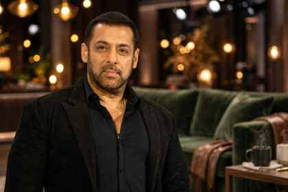 Salman Khan on Koffee With Karan Season 9. Photo: Bollywood Hungama / Wikimedia Commons (background composite)