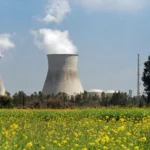 Narora Atomic Power Station cooling towers in Bulandshahr, Uttar Pradesh.