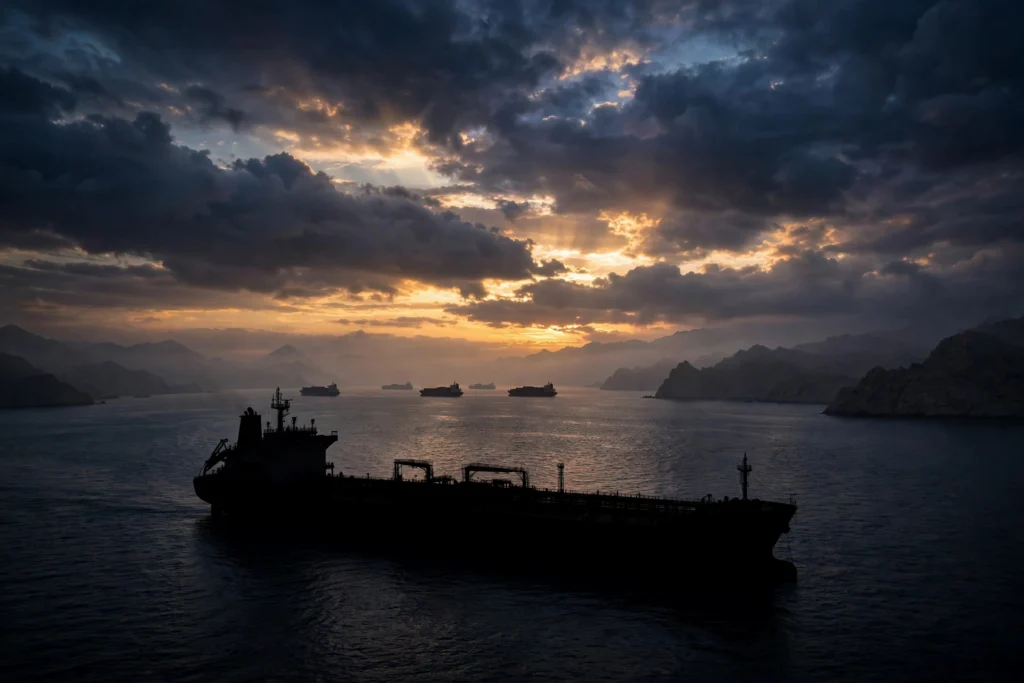 Drone attack on MT Petro Dolphin oil tanker off the coast of Oman