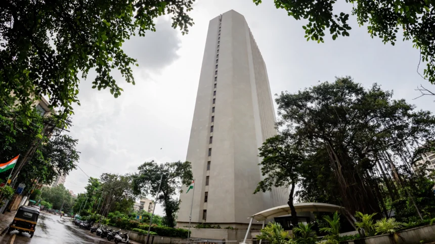 Reserve Bank of India tower in Mumbai