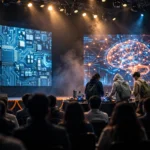 Four winning student teams on stage at Samsung Solve for Tomorrow 2026 Grand Finale