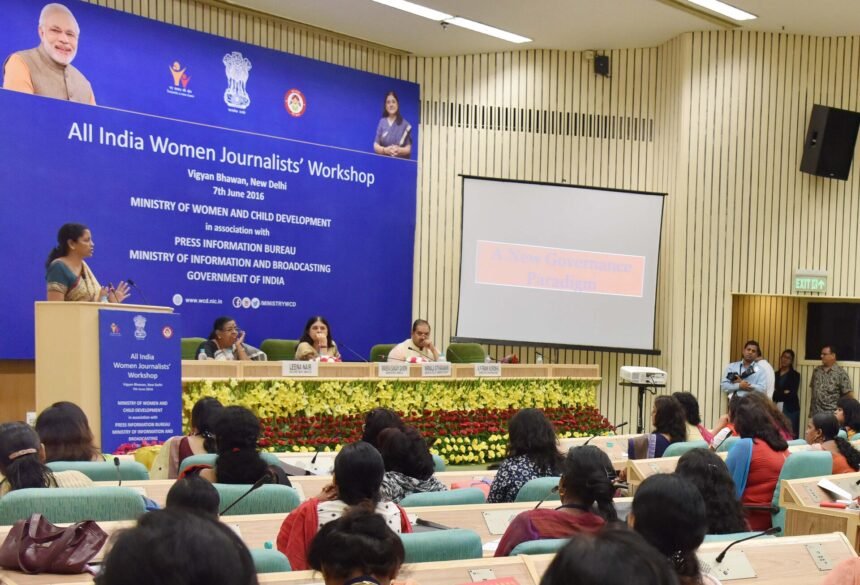Archive photo: Nirmala Sitharaman addressing a workshop in New Delhi.