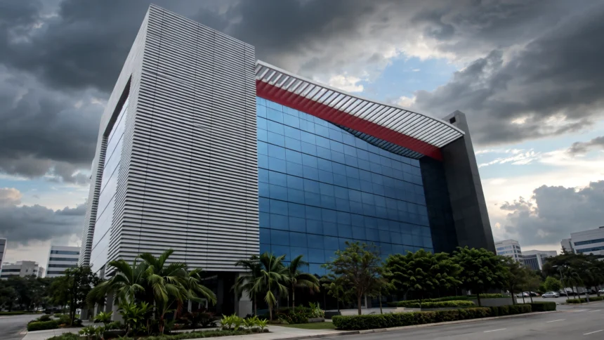 South Indian Bank head office building, Thrissur